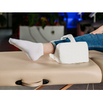 tablelya coussin genoux orthopédique avec sangle de fixation habys damart utilisation en rééducation ou pour soulager les jambes lourdes
