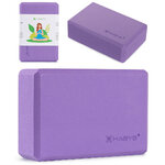 habys-yoga-brique-lilas-tablelya-23x15x7-5-cm-eva-foam-purple-2299-4