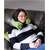 coussin cylindrique flexible en mousse à mémoire de forme vert anis diamètre 9 cm