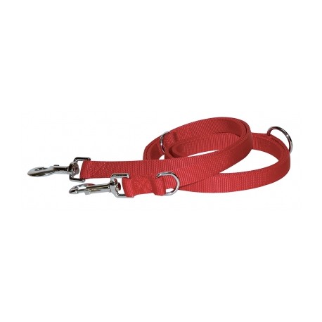longe-pour-chien-en-nylon-3-positions-rouge-vivog