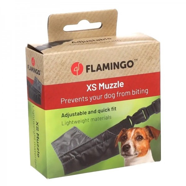 museliere-pour-chien-en-nylon-noir-taille-xs-flamingo (1)