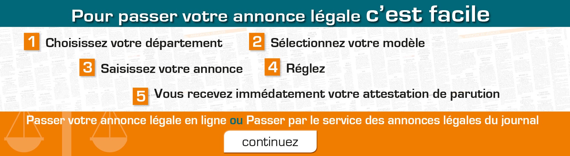 Annonces légales