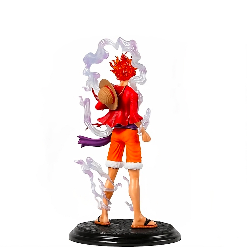 figurine one piece luffy nika red 3