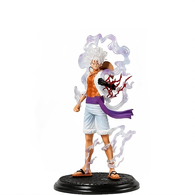 Figurine One Piece Luffy Nika White