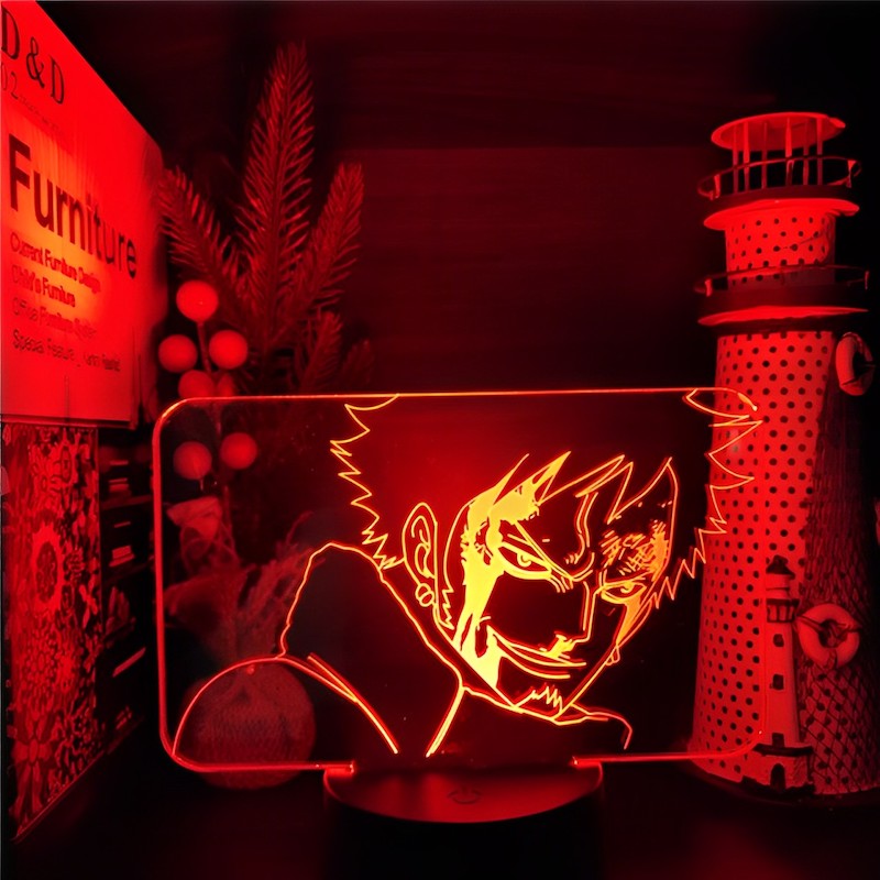 lampe 3d one piece law blood 3