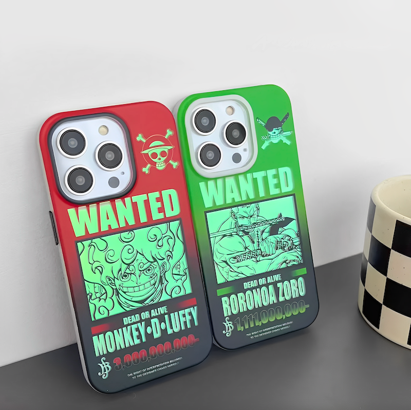 coque iphone one piece wanted 7