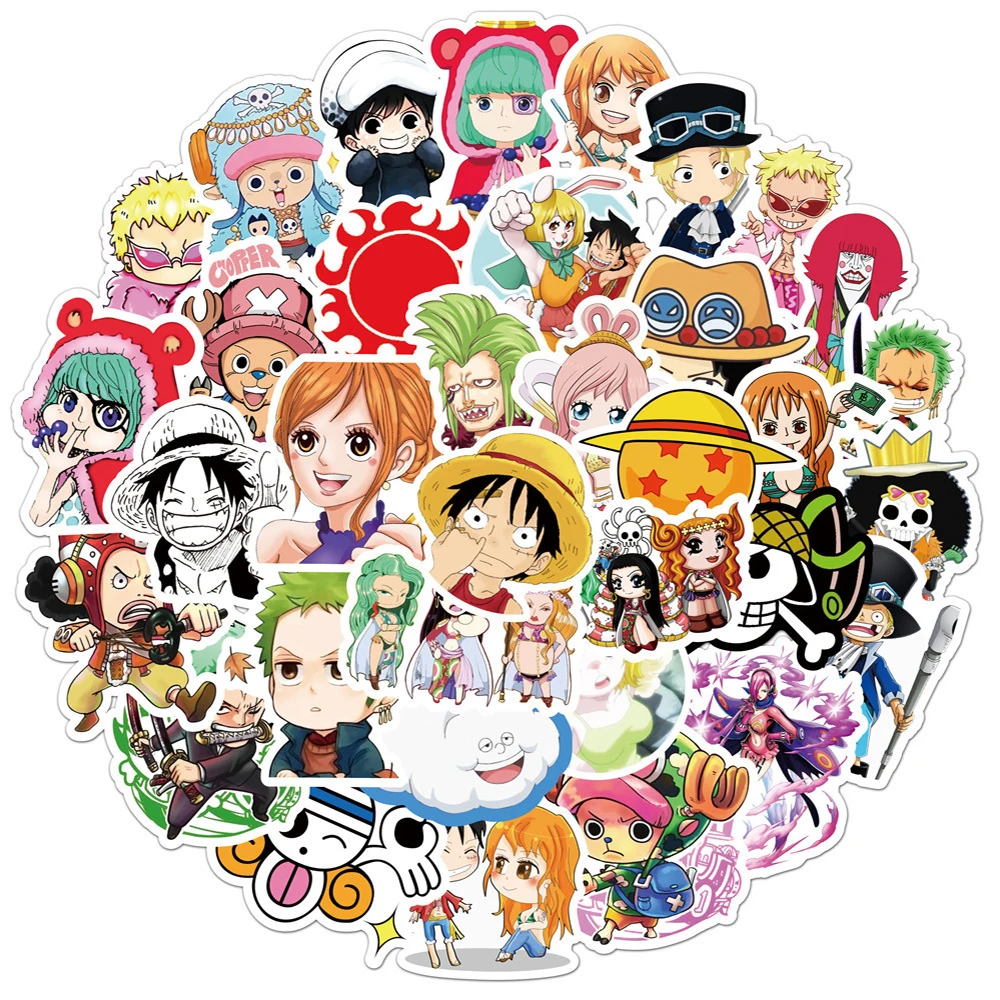 autocollants one piece pack toys 1