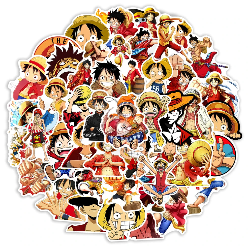 Autocollants One Piece Pack Monkey Luffy