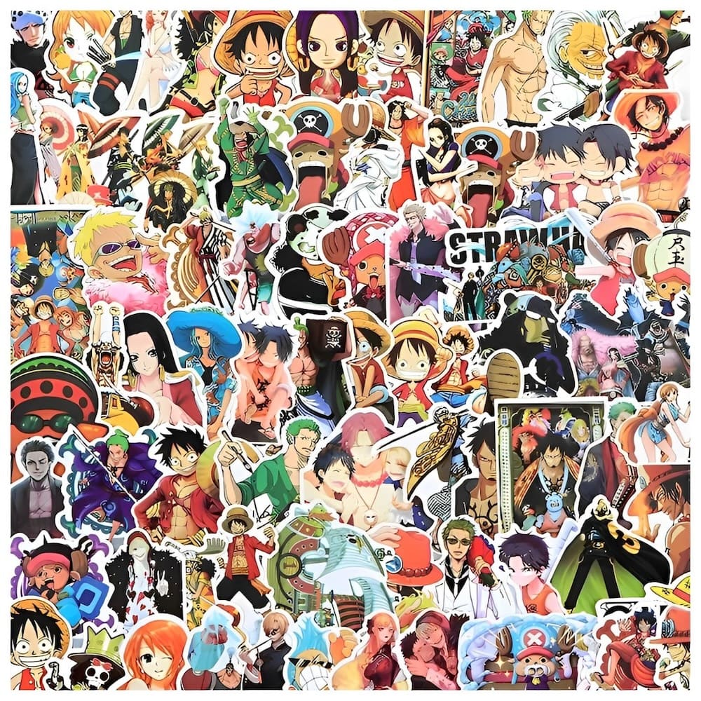 autocollants one piece pack anime 3