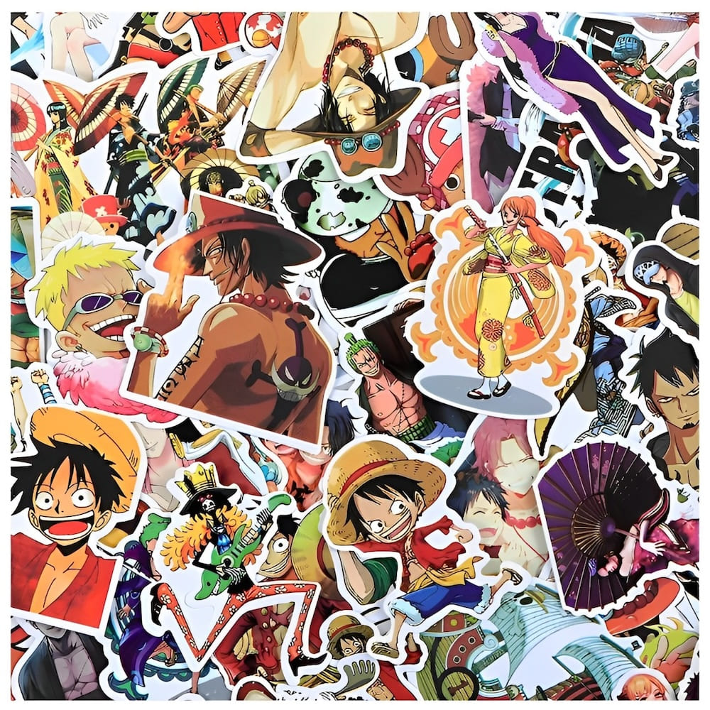 autocollants one piece pack anime 1