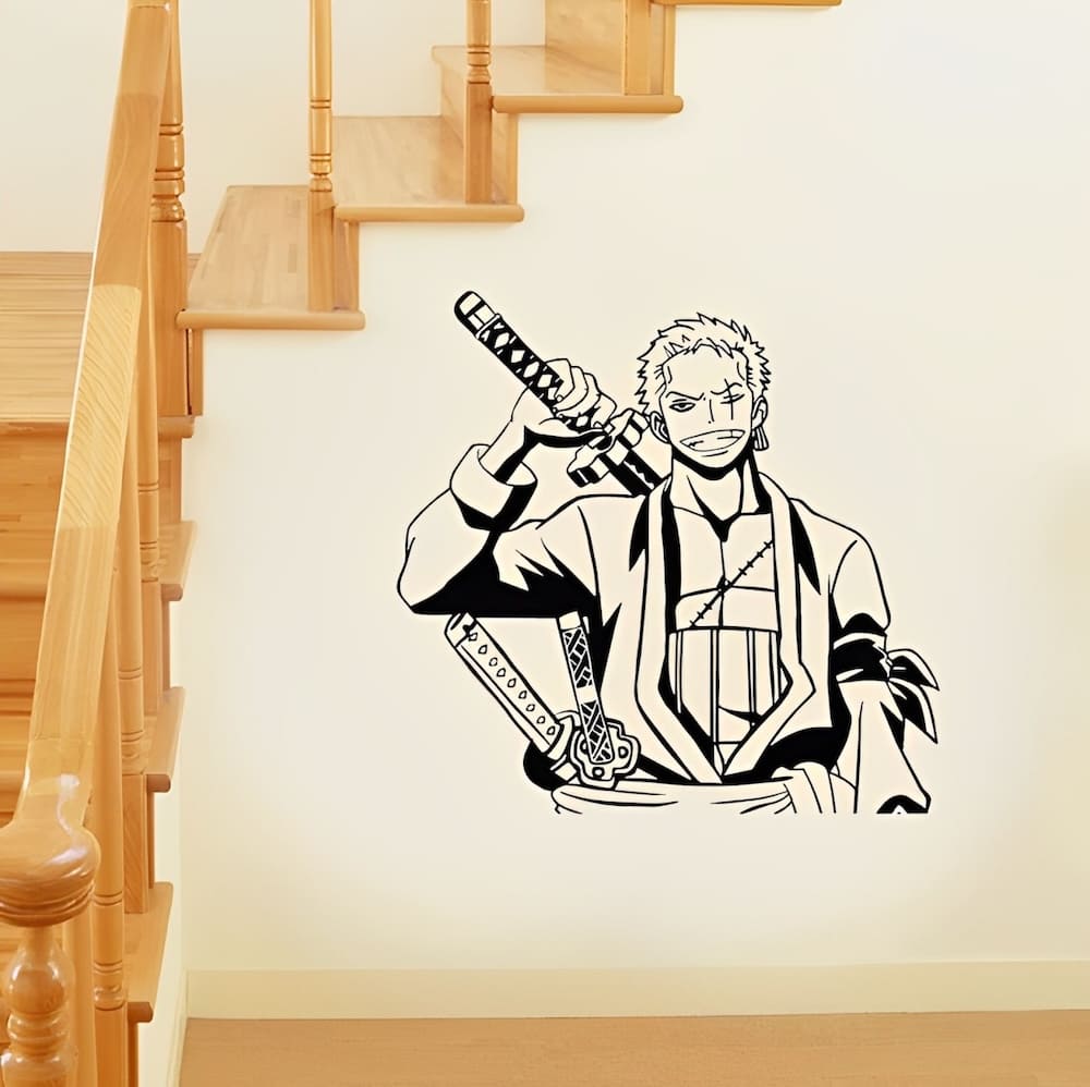 sticker mural one piece roronoa zoro 23