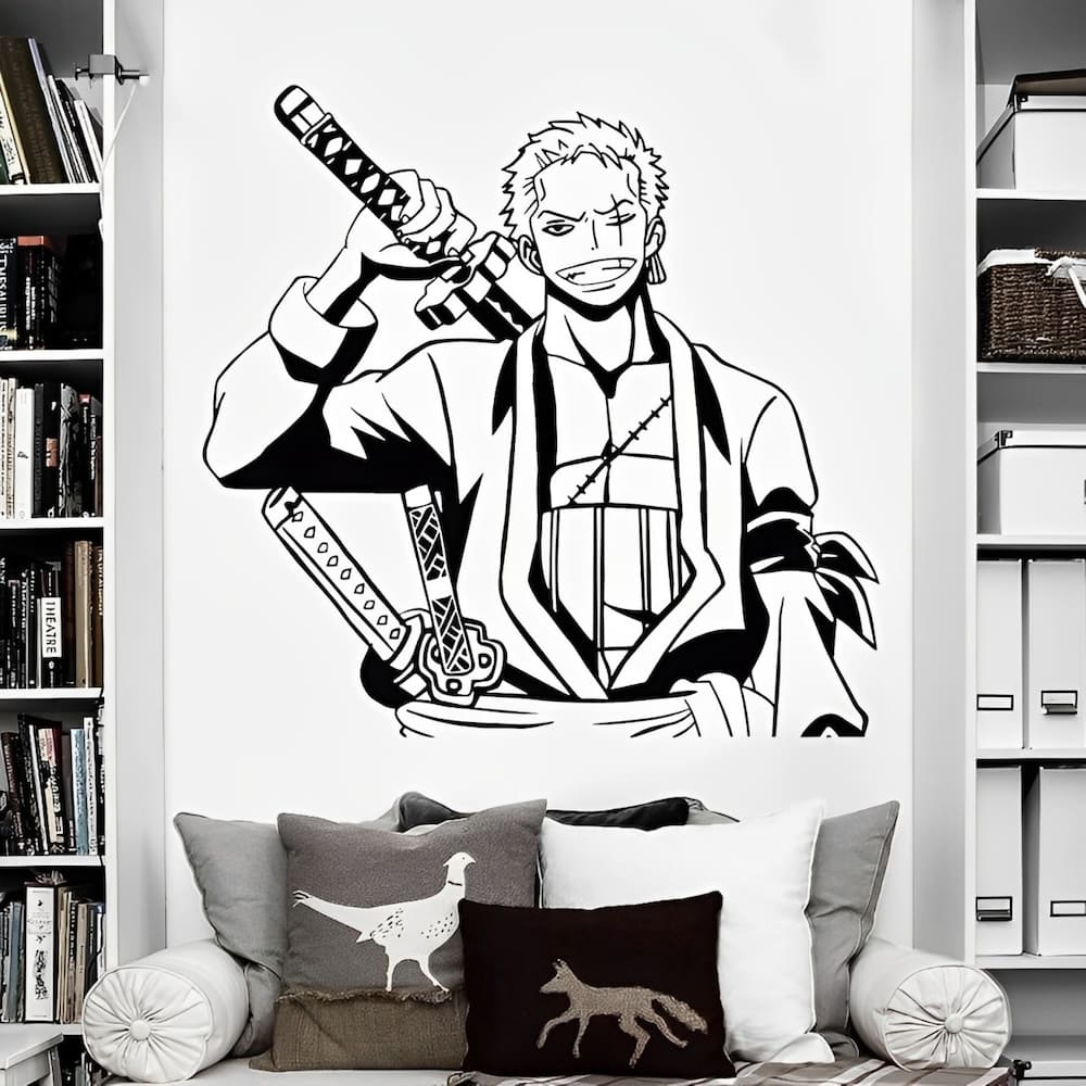 sticker mural one piece roronoa zoro 21
