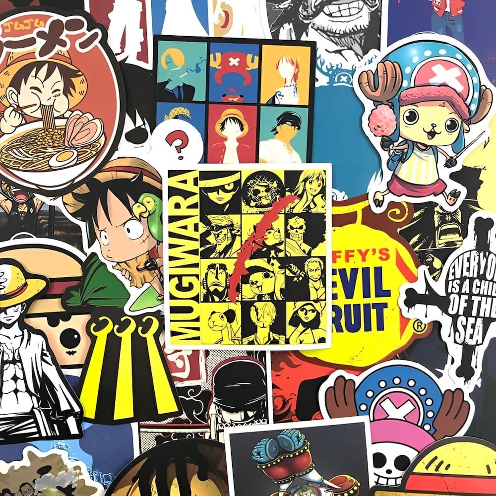autocollants pack logos 2 one piece 1