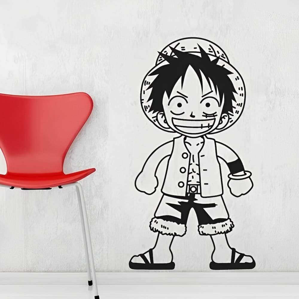 stickers mural luffy kid 2 one piece 1