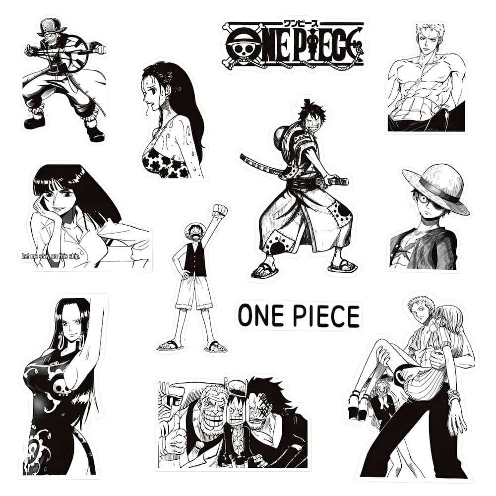 autocollants one piece pack japon 2 3