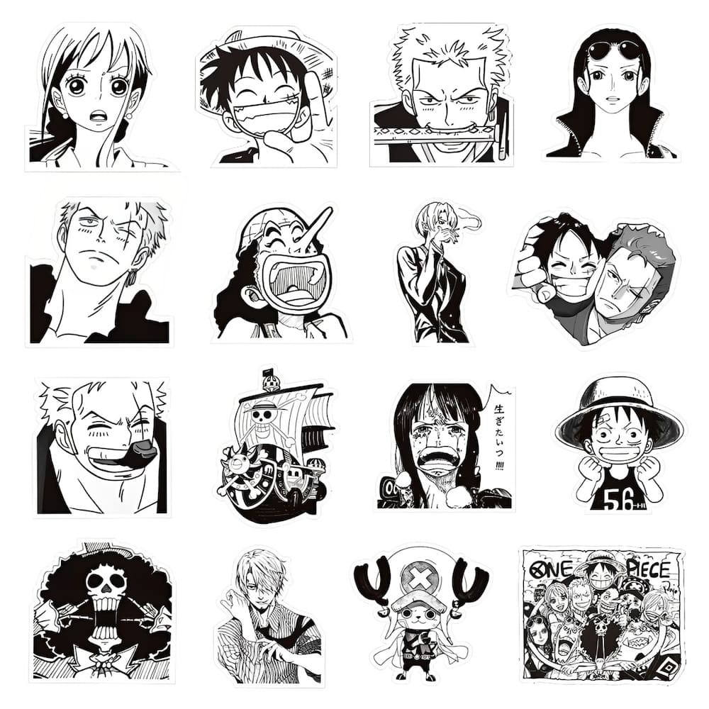 autocollants one piece pack japon 2 2