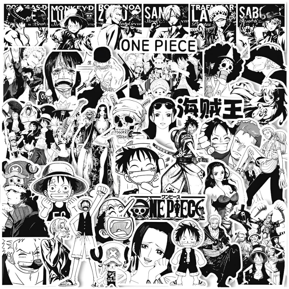 autocollants one piece pack japon 2 1