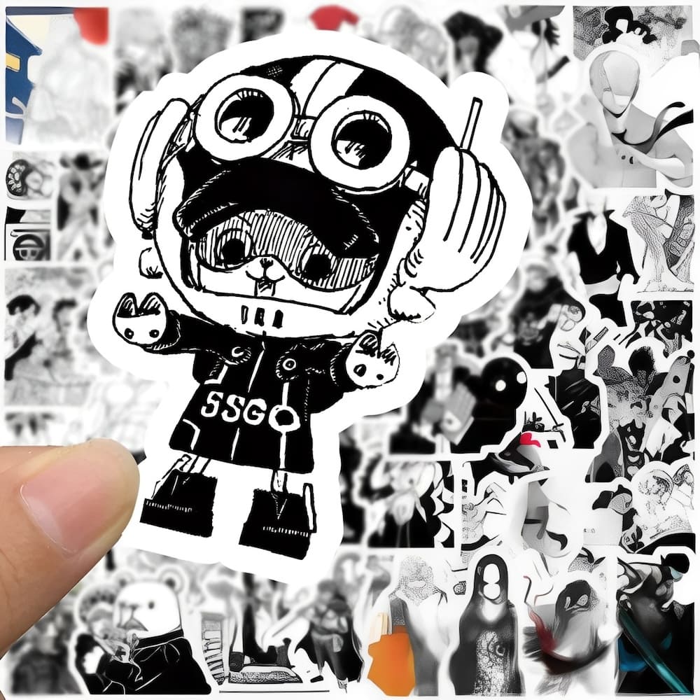 autocollants one piece pack japon 1 3