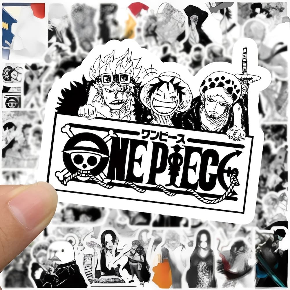 autocollants one piece pack japon 1 4