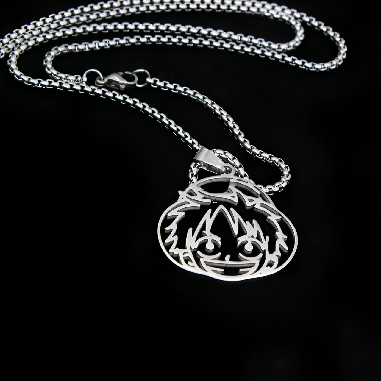 collier one piece luffy silver 3