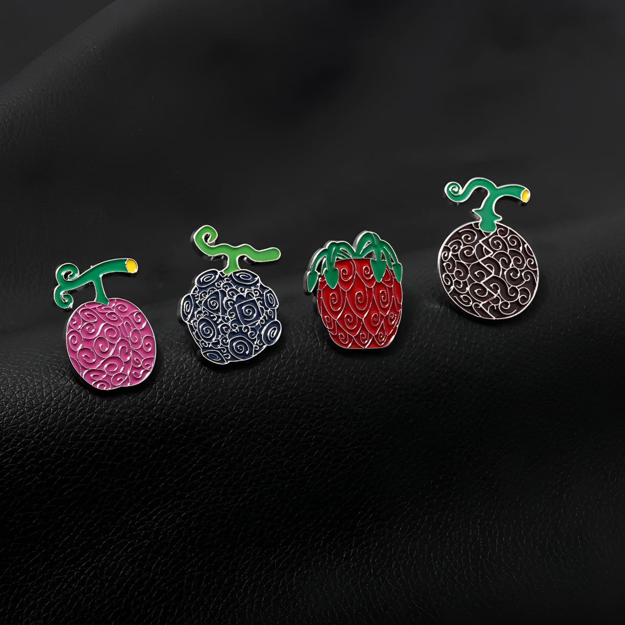 broches one piece devil fruits silver 3