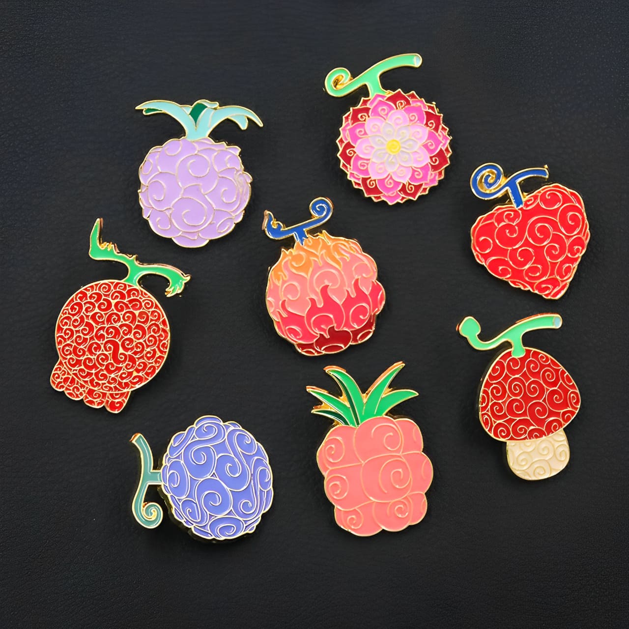 broches one piece devil fruits gold 1