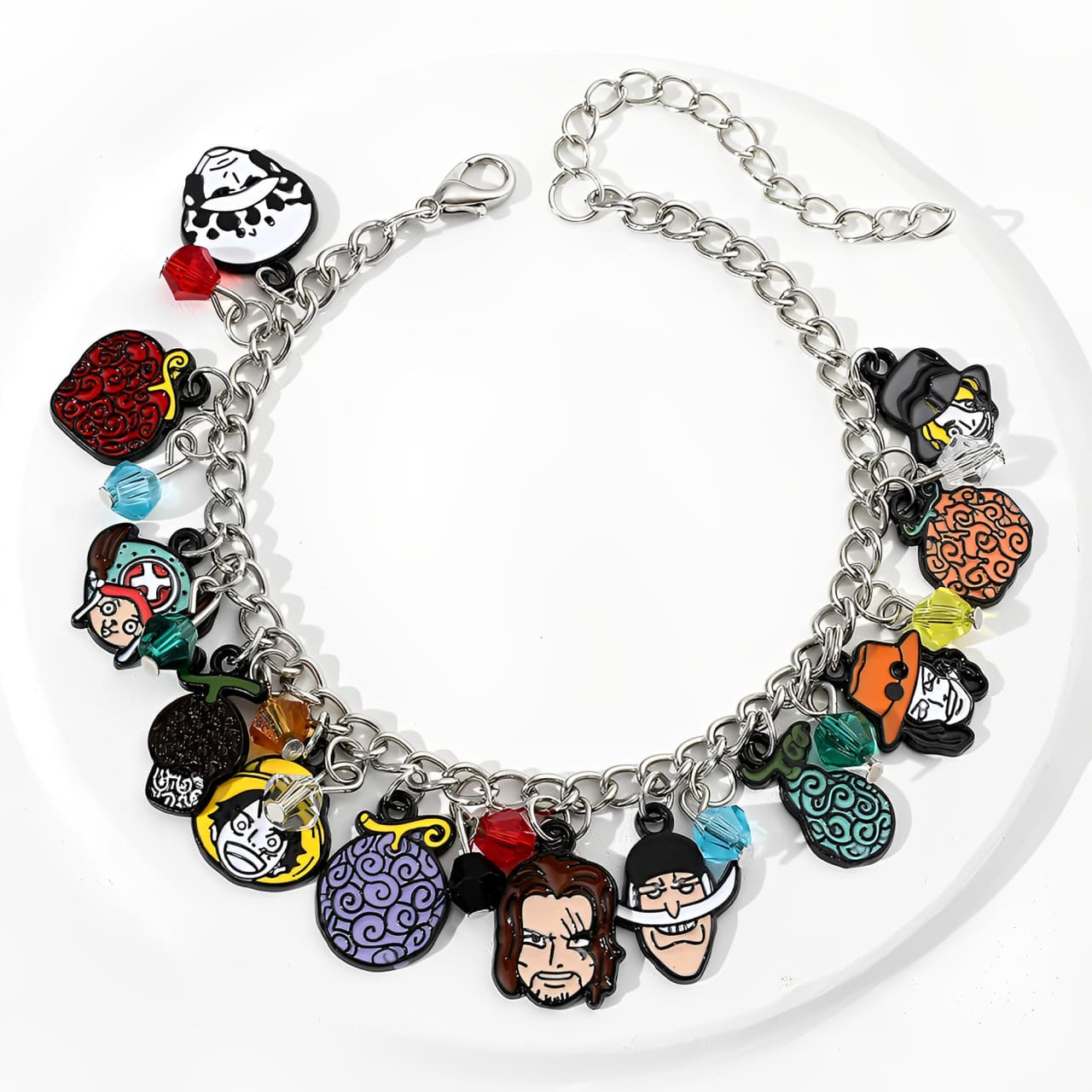 bracelet one piece breloques fruits 1