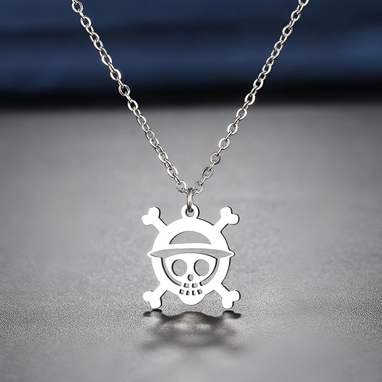 collier one piece pirate argent