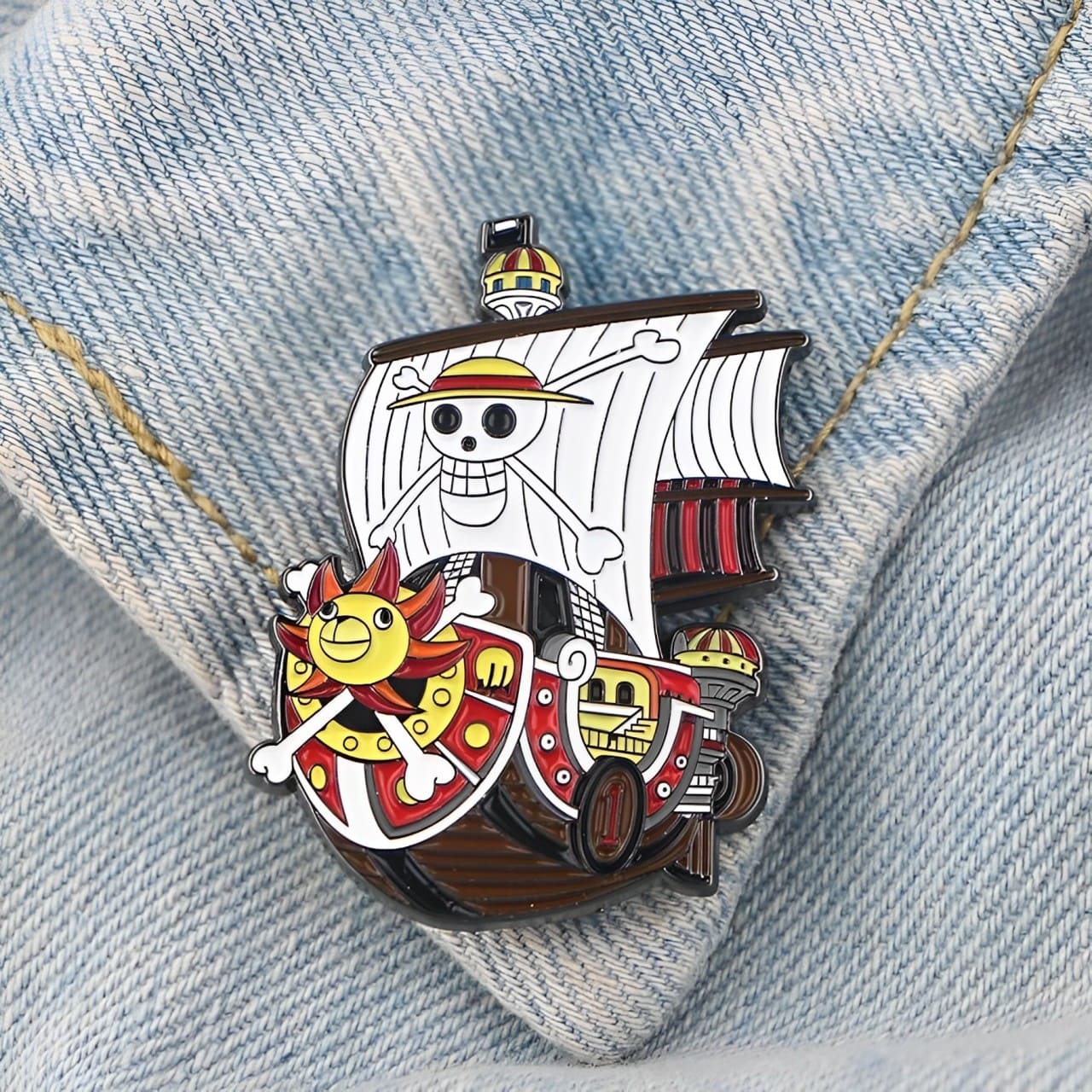 broche one piece thousand sunny 4
