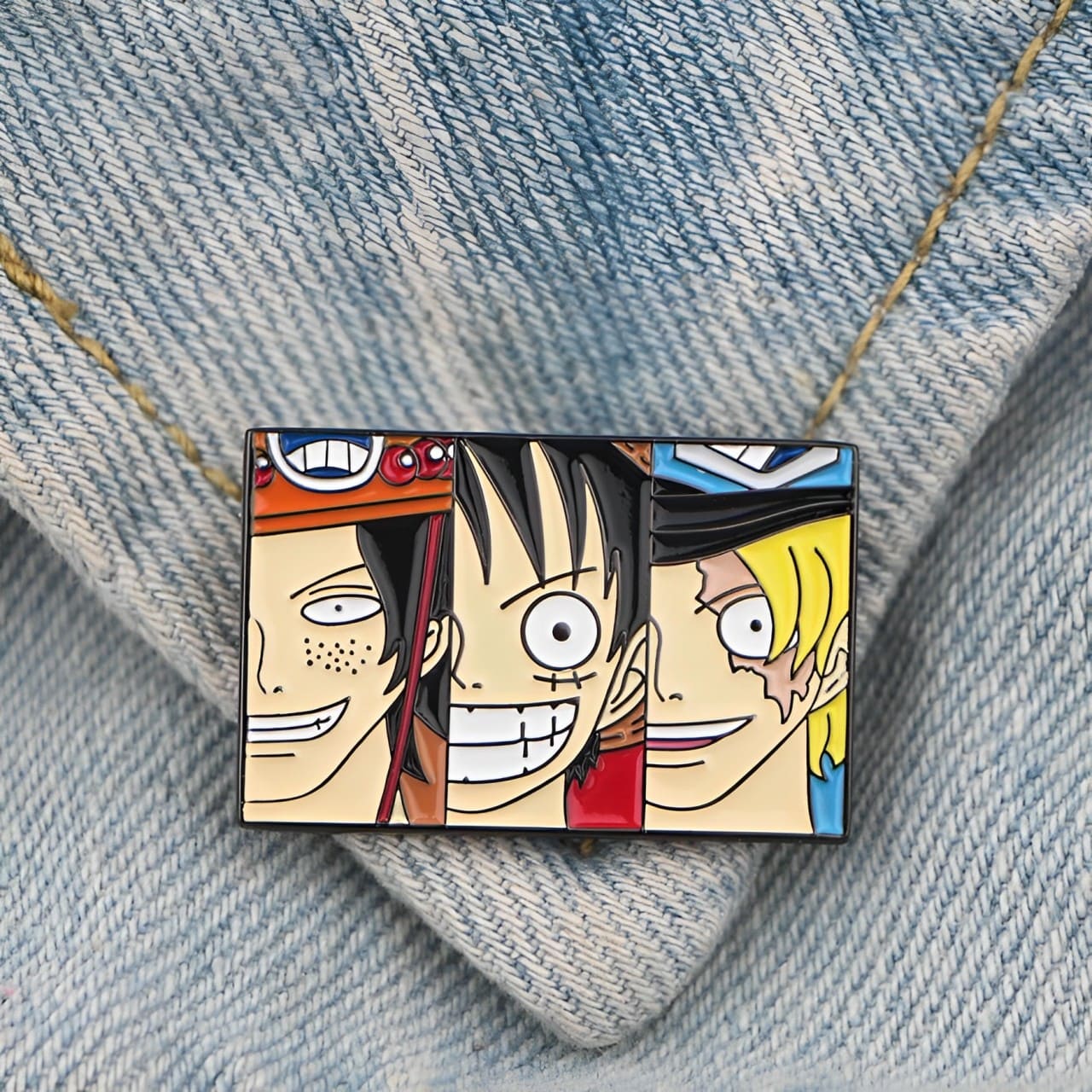 broche one piece luffy ace sabo 4