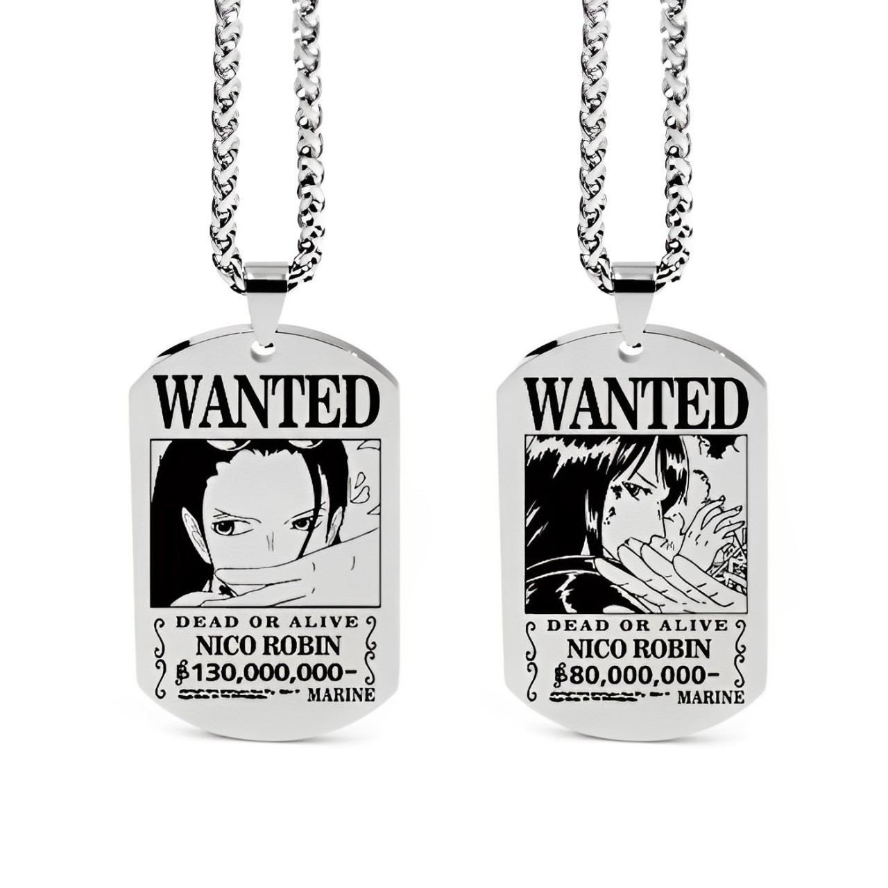 pendentif one piece plaque nico robin