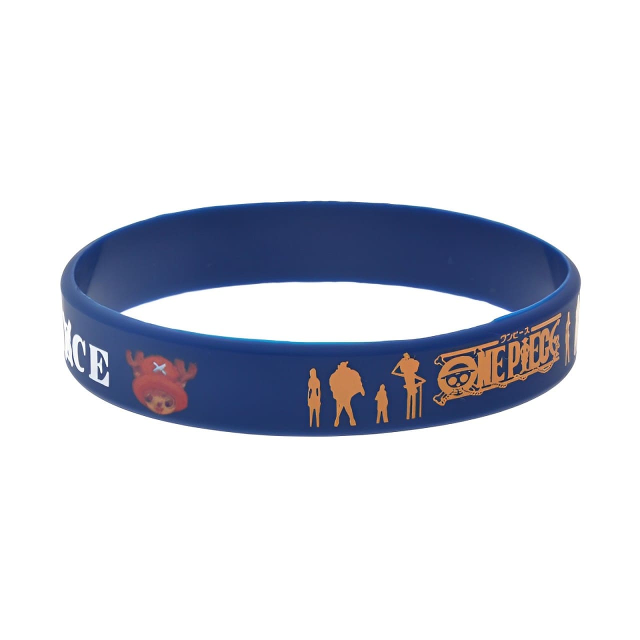 bracelet one piece silicone bleu 4