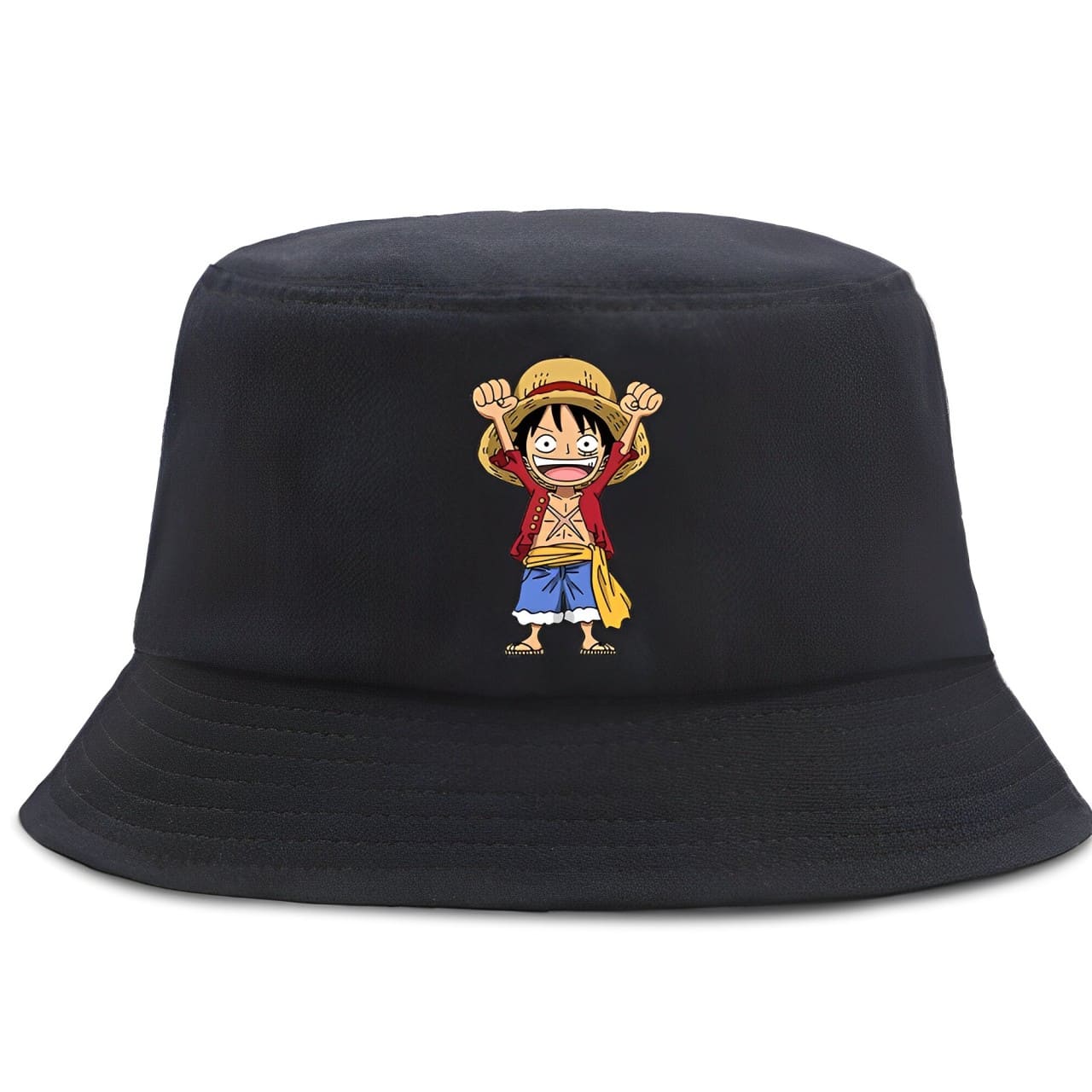 bob one piece luffy happy noir