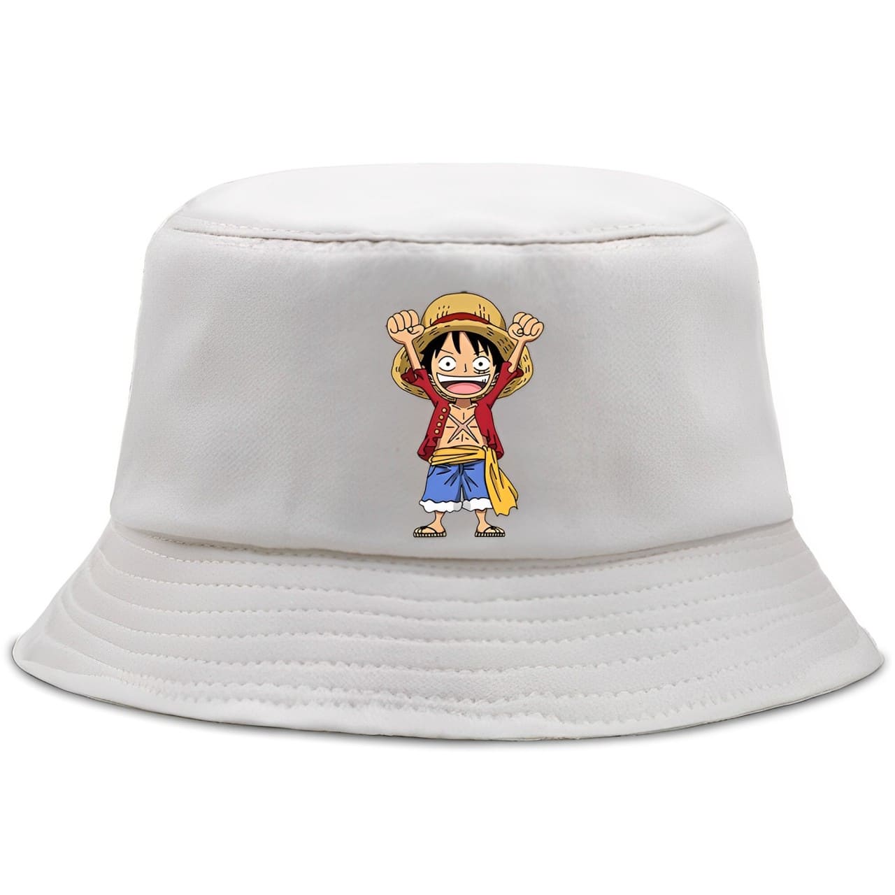 bob one piece luffy happy beige