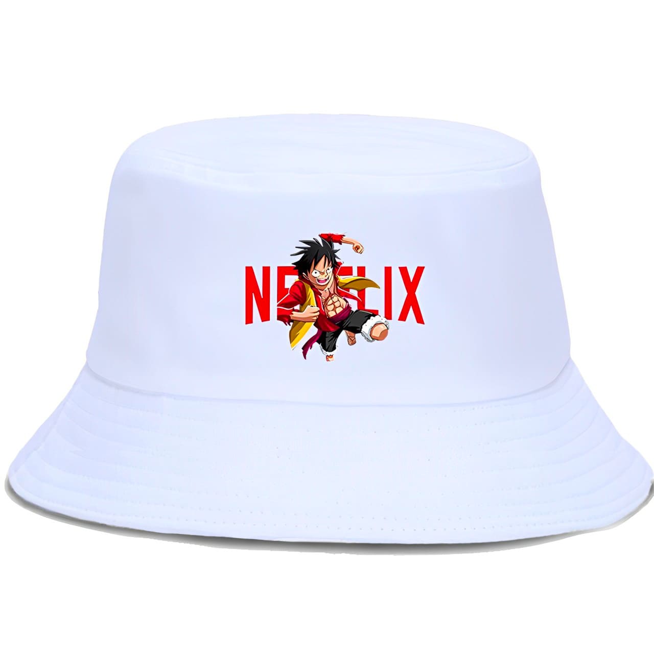 bob one piece luffy netflix blanc