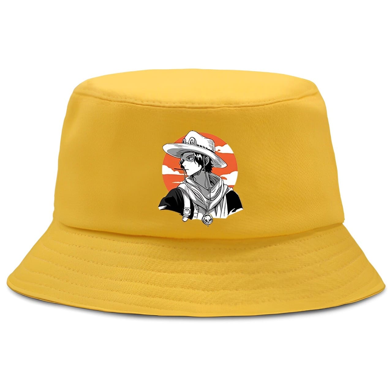 bob one piece portgas ace jaune