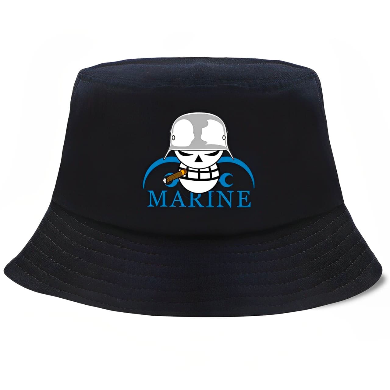 bob one piece la marine noir