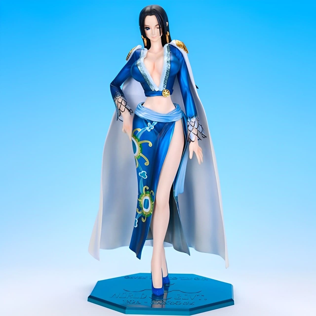 figurine one piece boa hancock blue 4