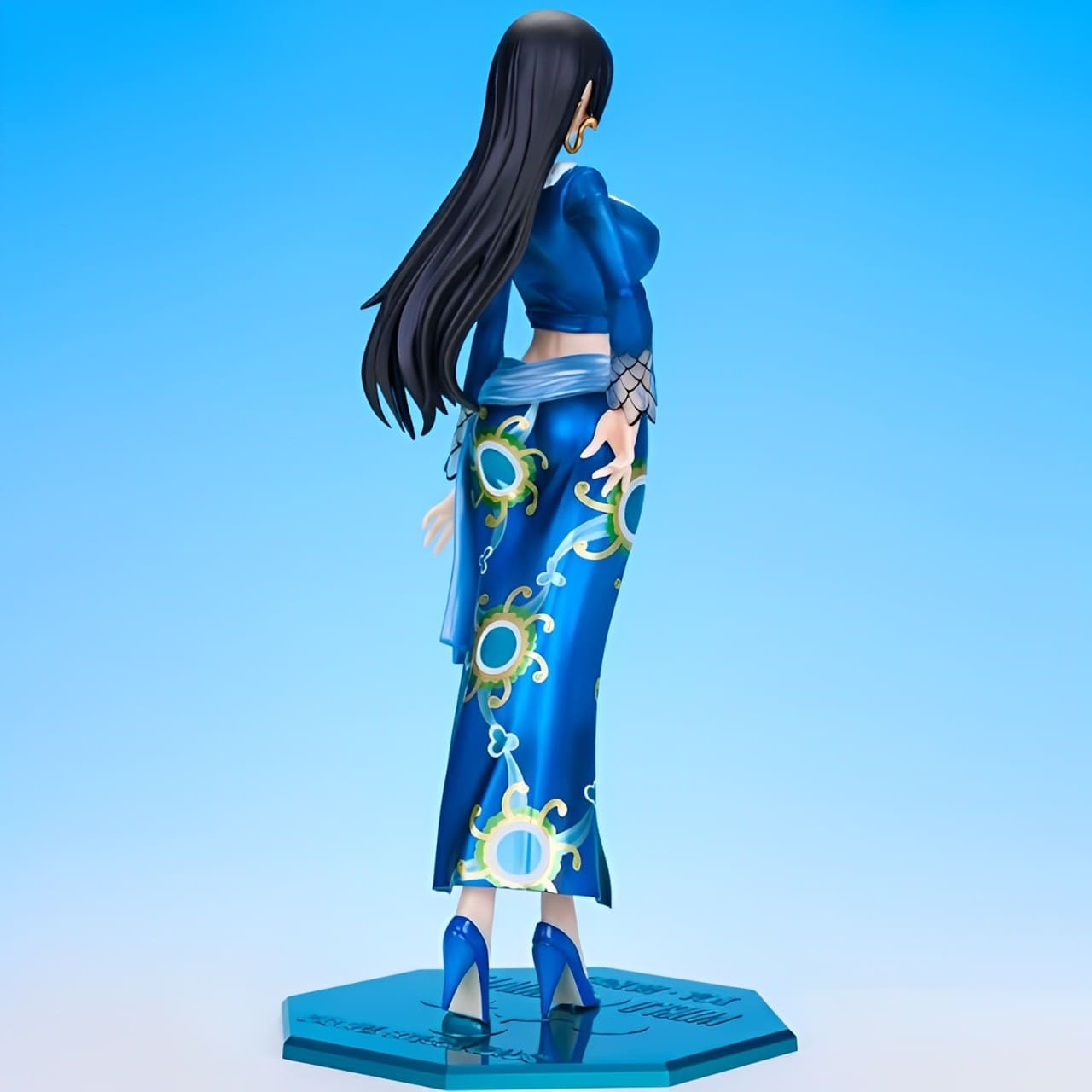 figurine one piece boa hancock blue 3