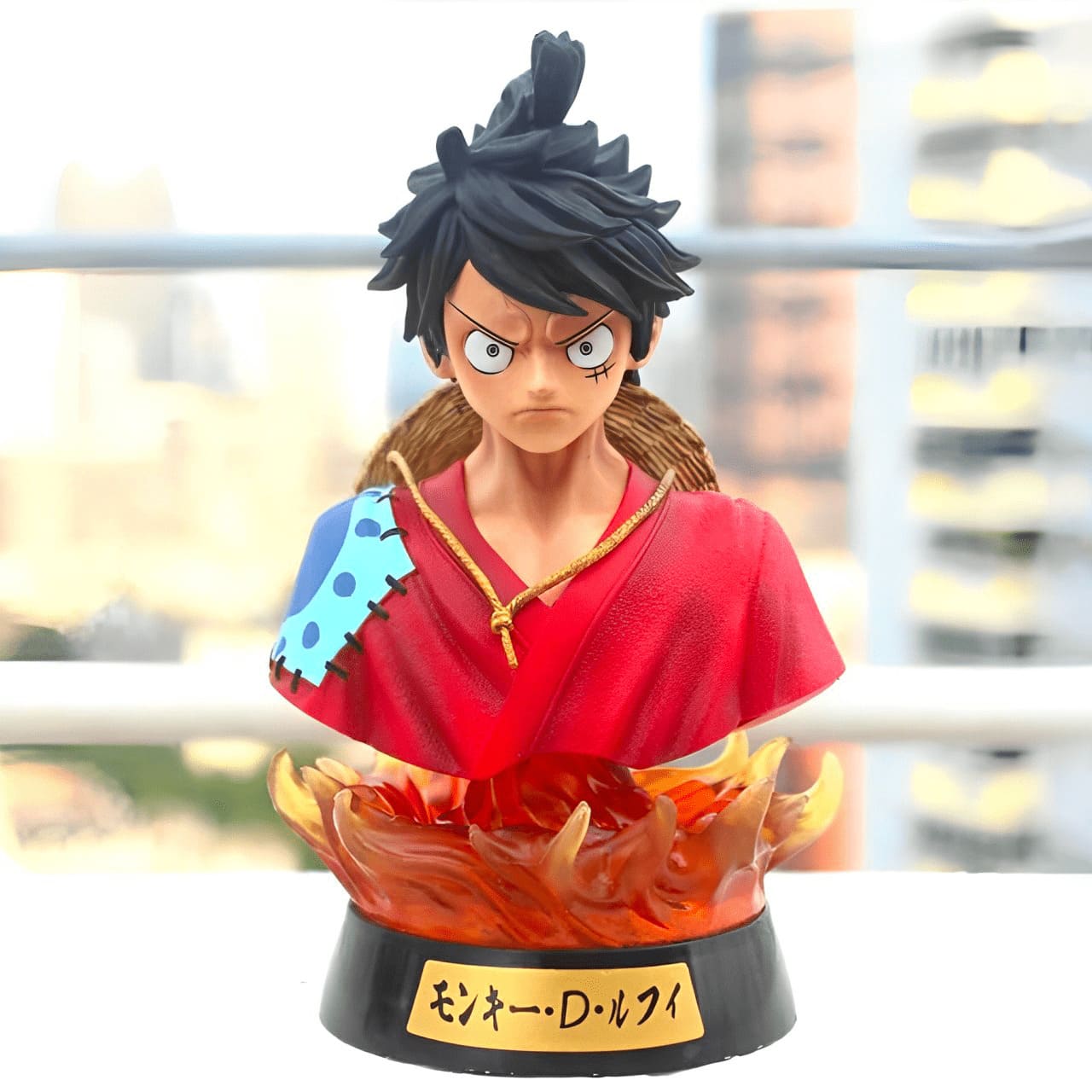 figurine one piece buste monkey luffy led 1