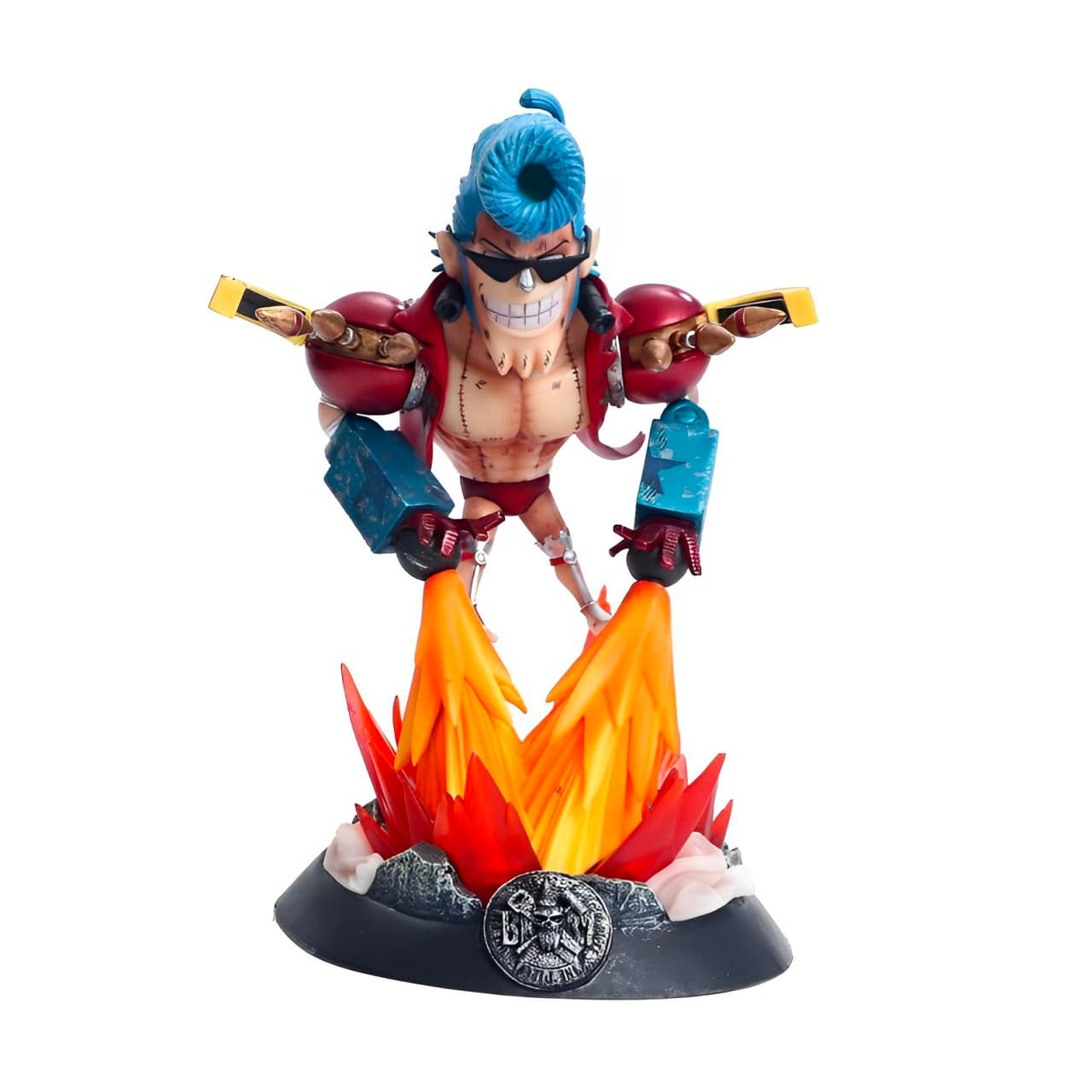 figurine one piece franky jet 2