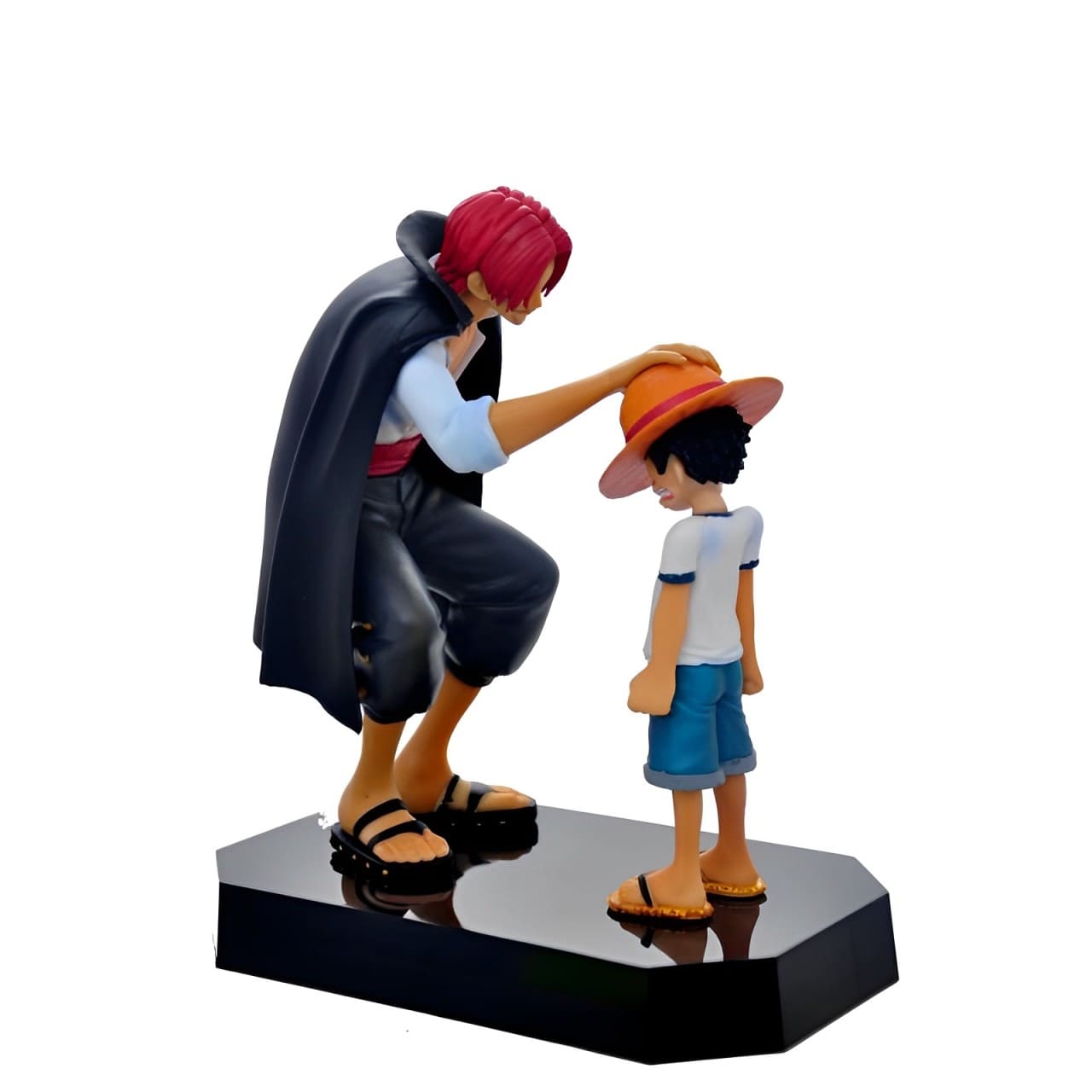 figurine one piece luffy shanks commencement 3