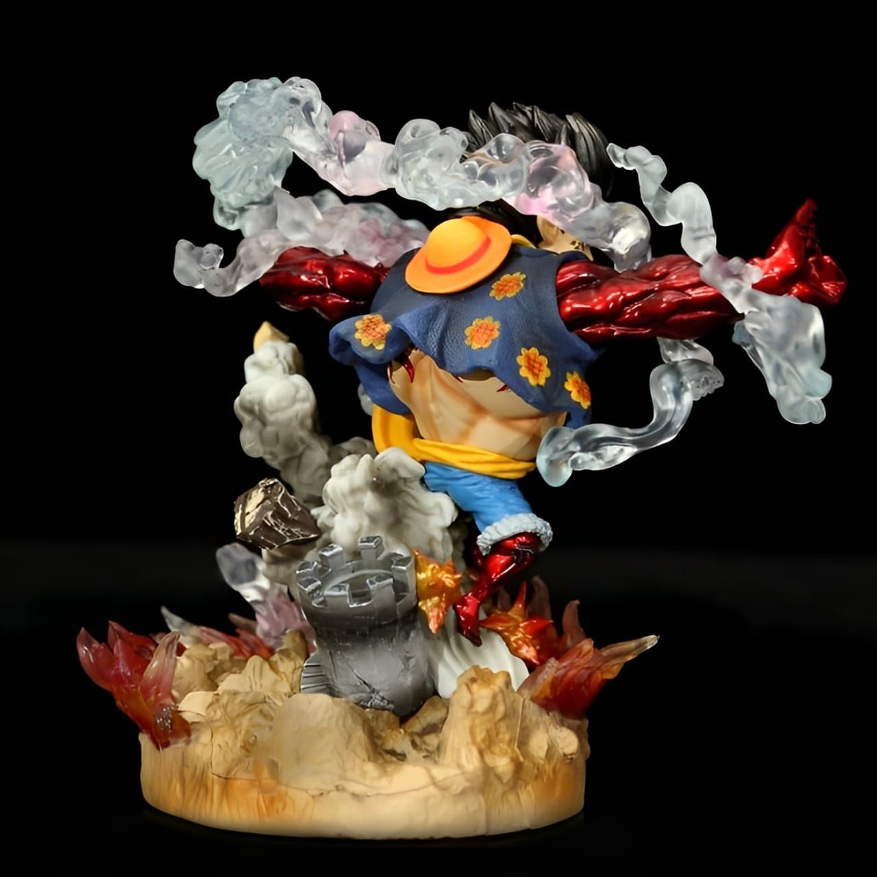 figurine one piece luffy gear dressrosa 1