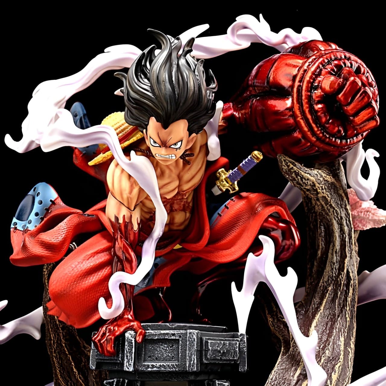 figurine one piece luffy snakeman wano 2
