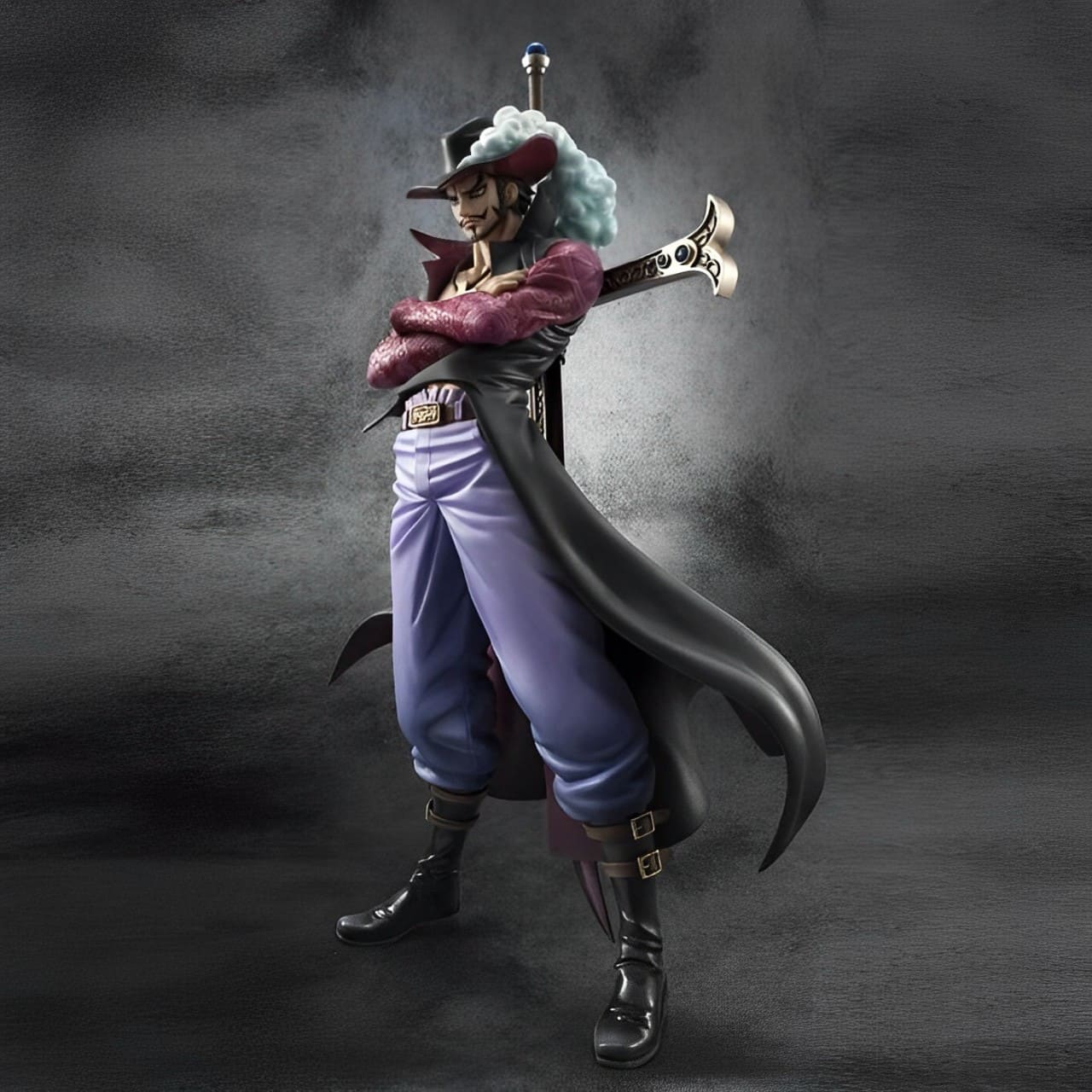 figurine one piece dracule mihawk action 4