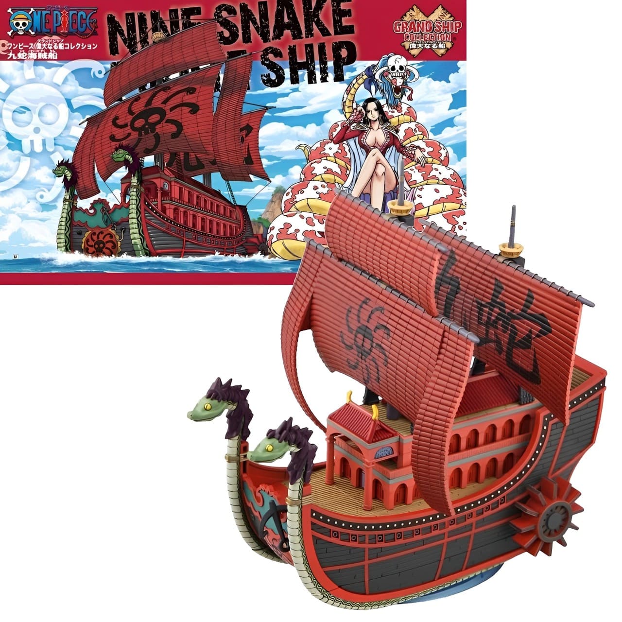 figurine one piece navire boa hancock