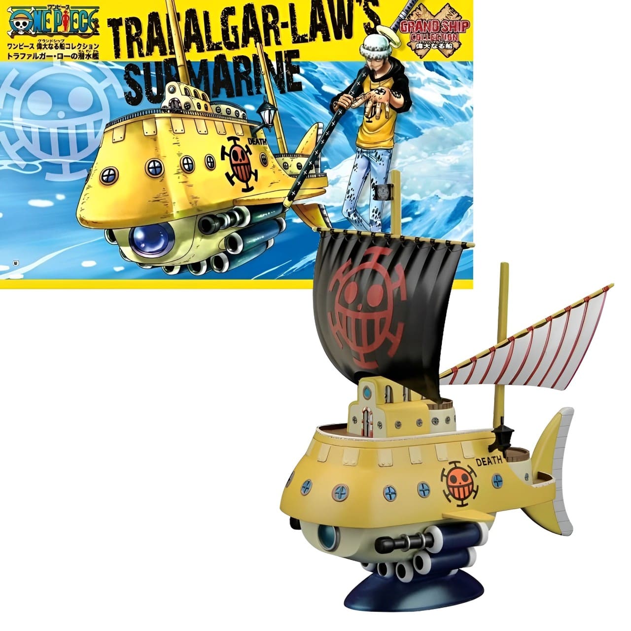 figurine one piece navire trafalgar law