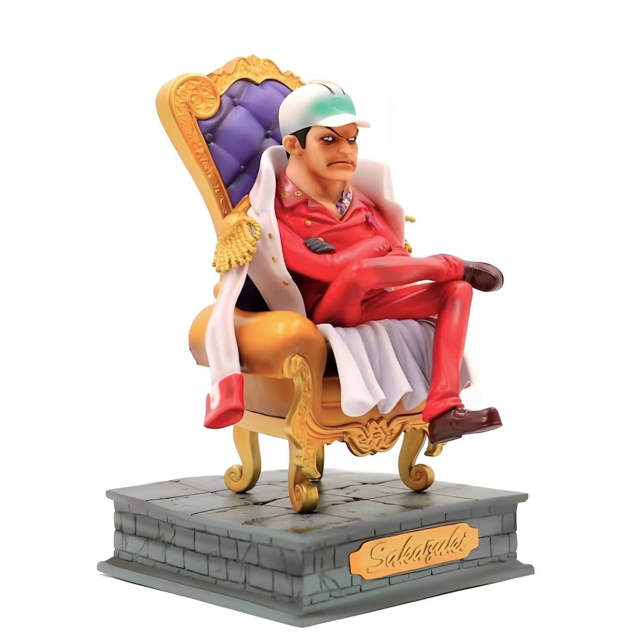 Figurine One Piece Akainu Trone 3