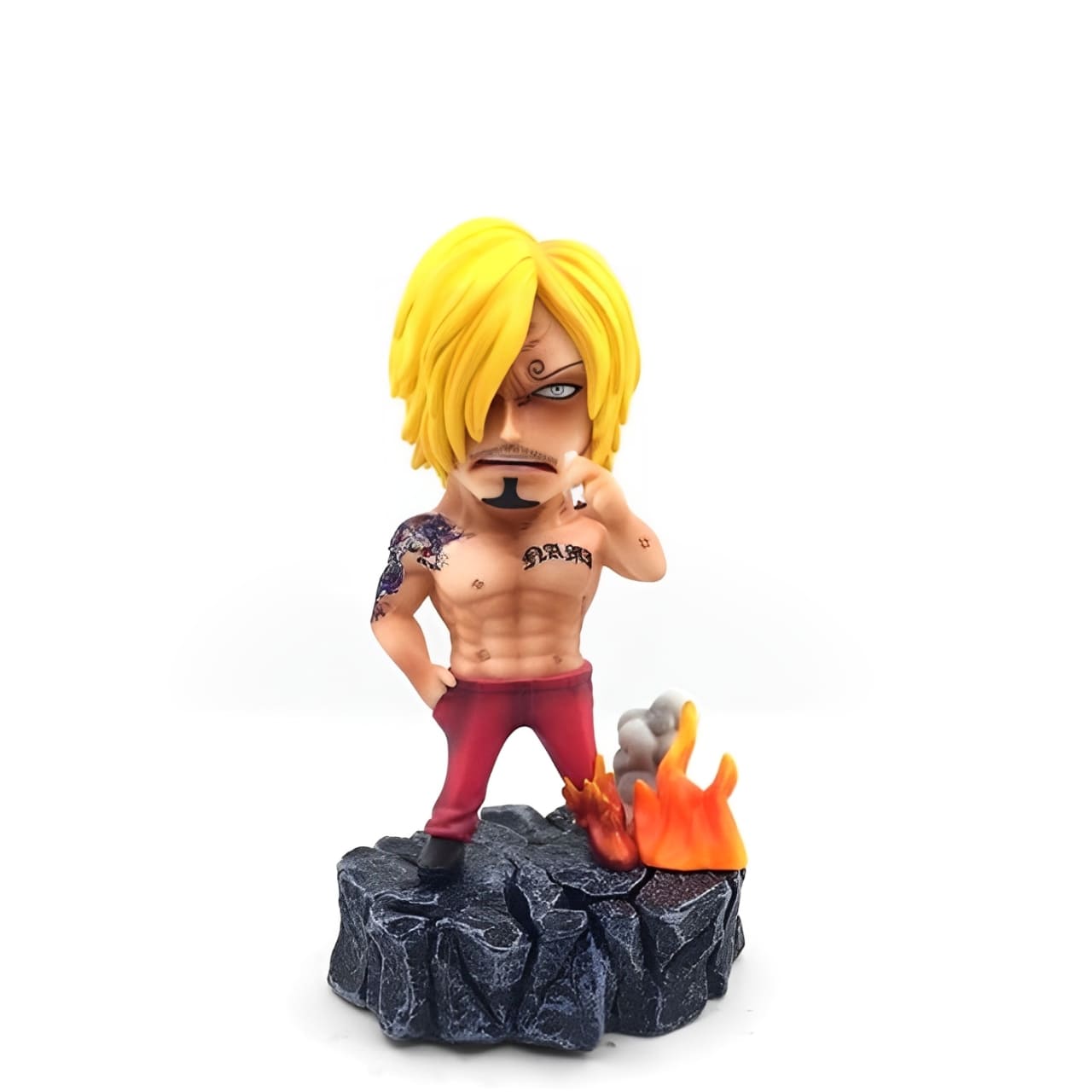 figurine one piece vinsmoke sanji tattoo 4