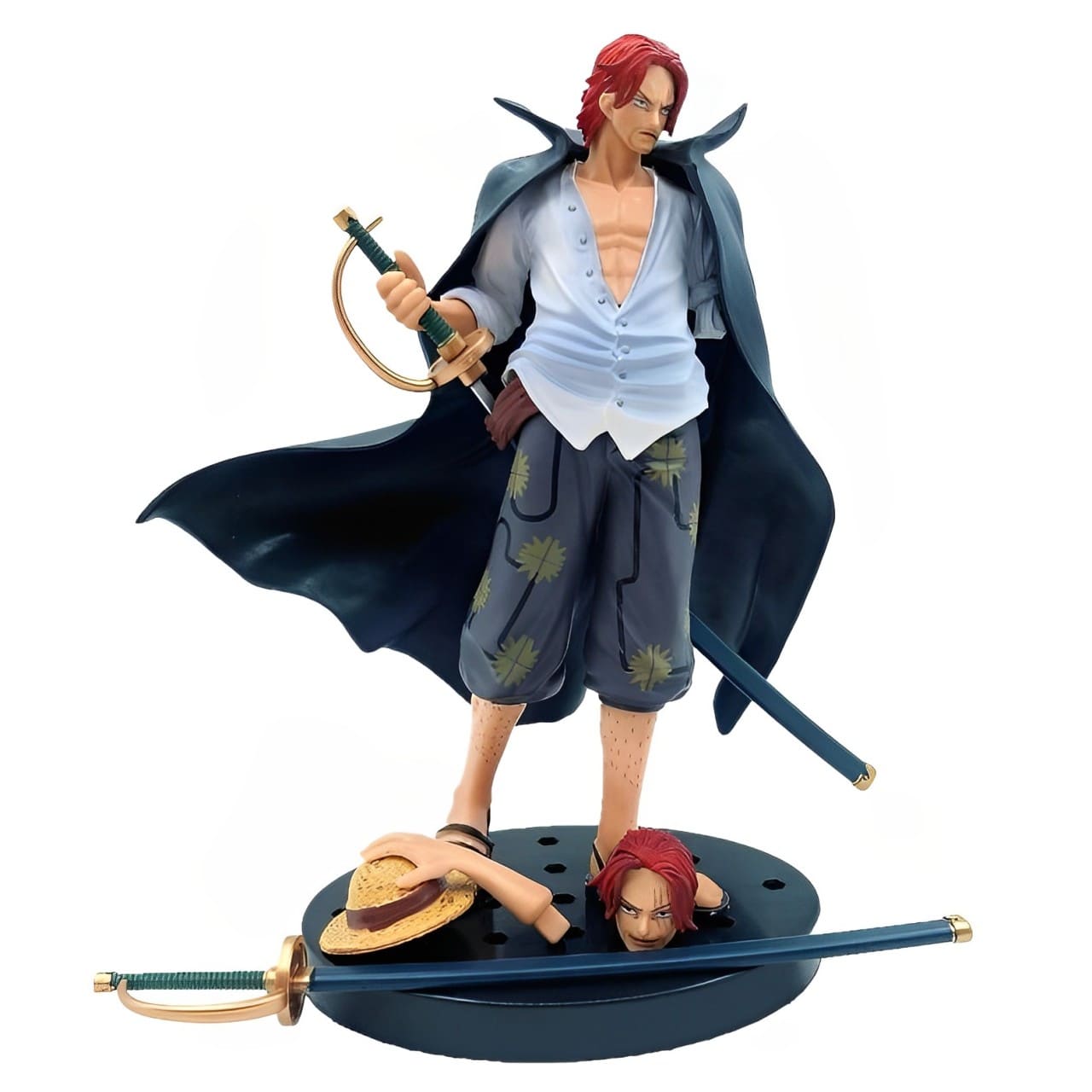 Shanks le Roux, Empereur Pirate - One Piece Figures (Hachette) action